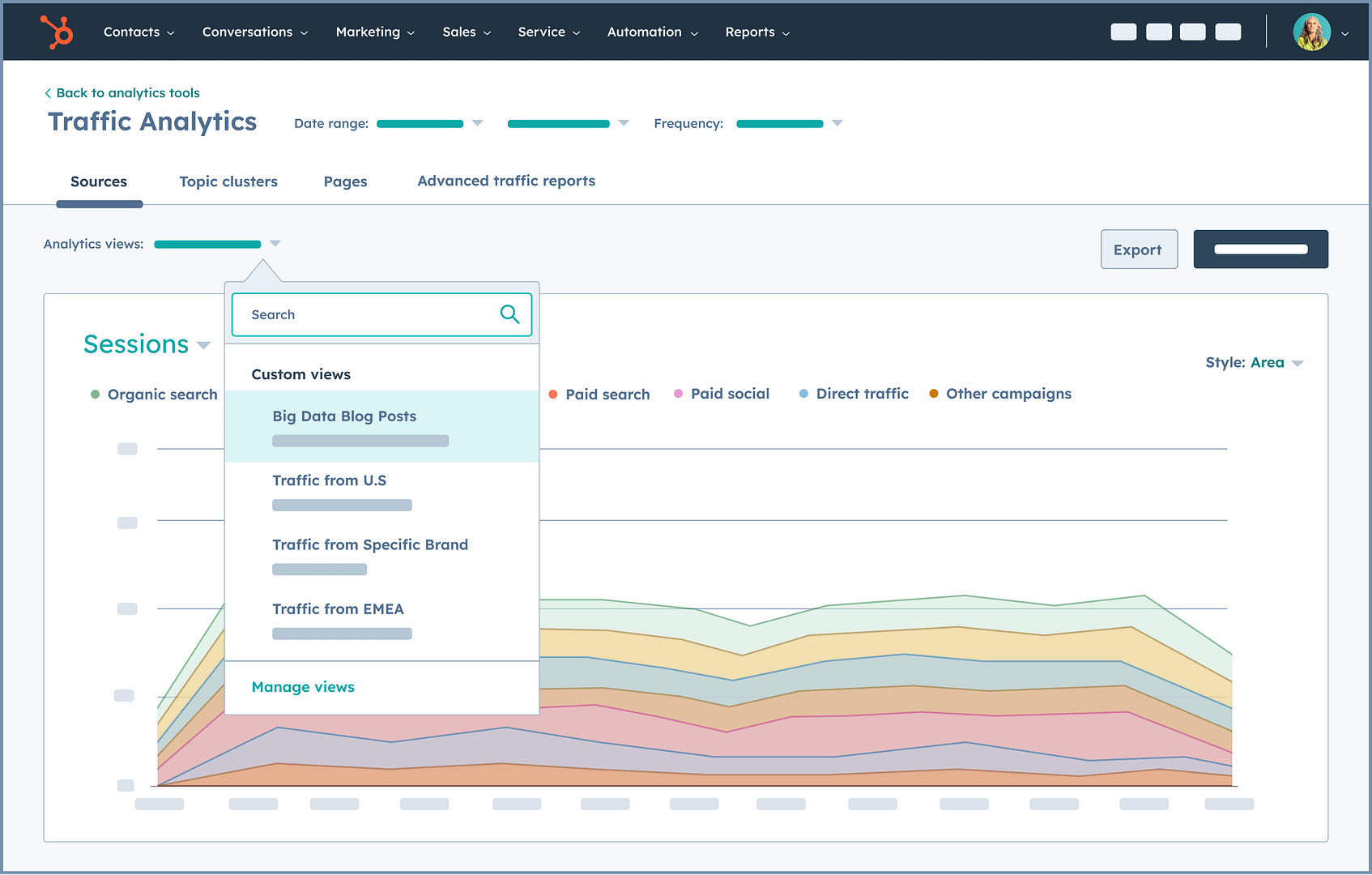 Traffic Analytics in HubSpot for Nonprofits