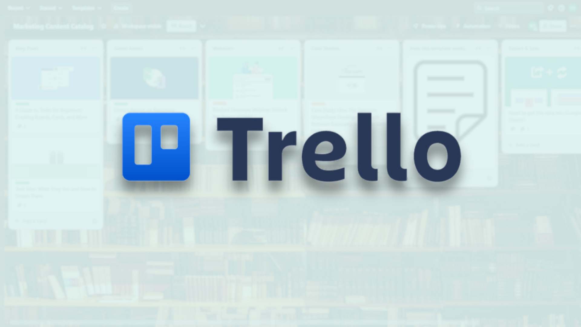 Trello interface showcasing its project management tools for organizing and streamlining B2B content promotion.