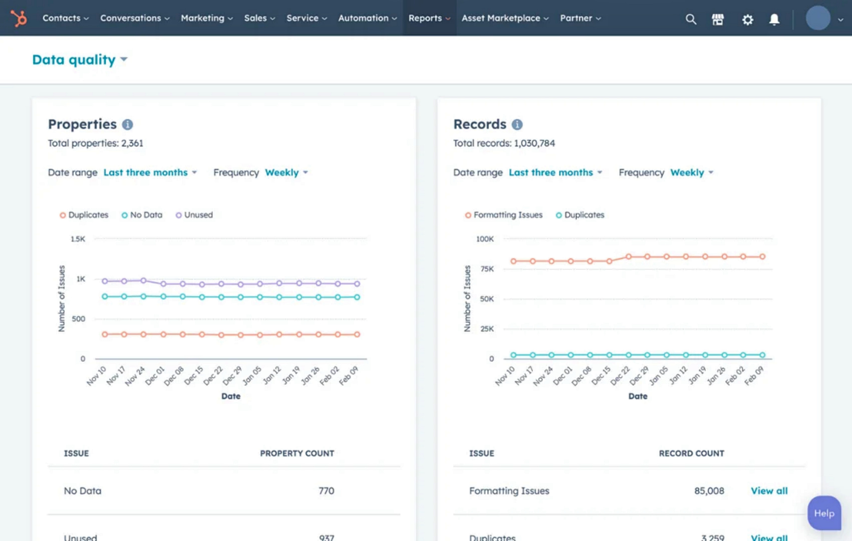 HubSpot Data Quality Command Center