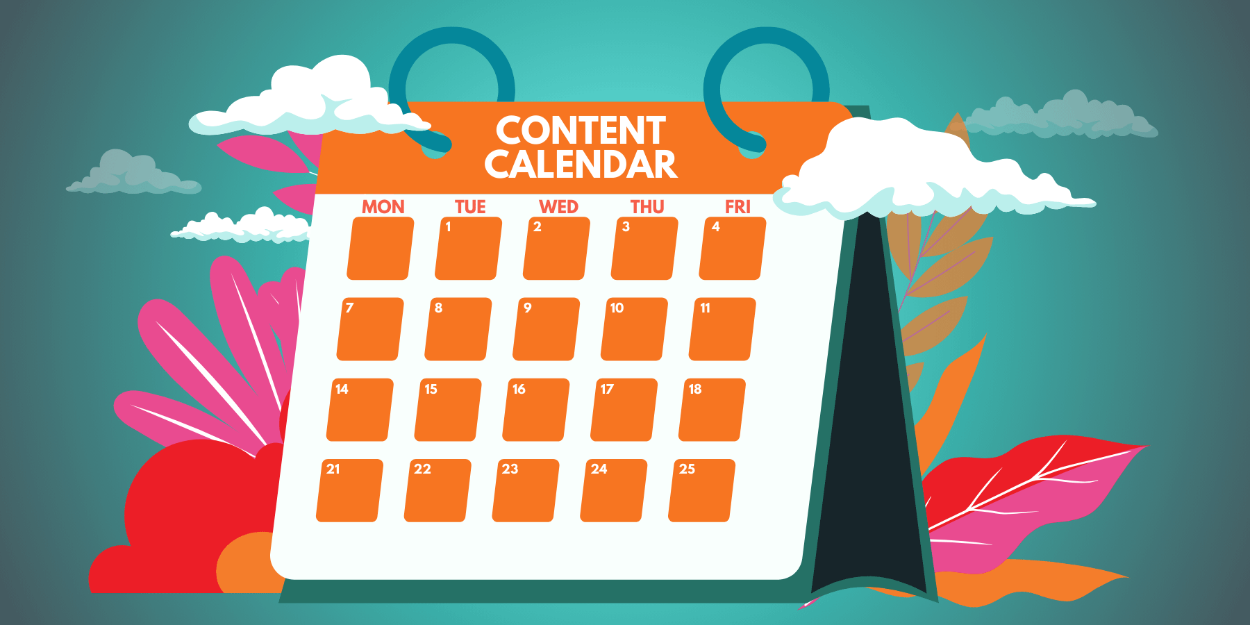 An illustration of a content calendar, highlighting its importance in content planning.